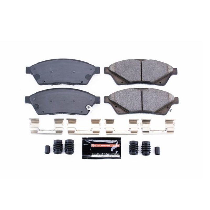 Power Stop 10-16 Cadillac SRX Front Z23 Evolution Sport Brake Pads w/Hardware Power Stop 10-16 Cadillac SRX Front Z23 Evolution Sport Brake Pads w/Hardware