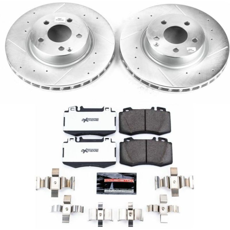 Power Stop 03-06 Mercedes-Benz E500 Front Z26 Street Warrior Brake Kit Power Stop 03-06 Mercedes-Benz E500 Front Z26 Street Warrior Brake Kit