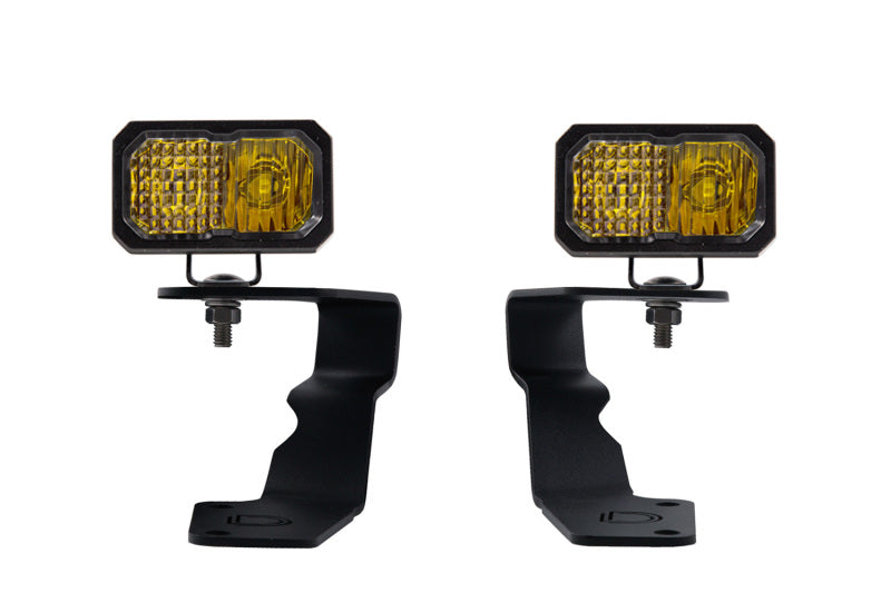 Diode Dynamics 15-21 Subaru WRX/STi Pro Stage Series 2in LED Ditch Light Kit - Yellow Combo Diode Dynamics 15-21 Subaru WRX/STi Pro Stage Series 2in LED Ditch Light Kit - Yellow Combo