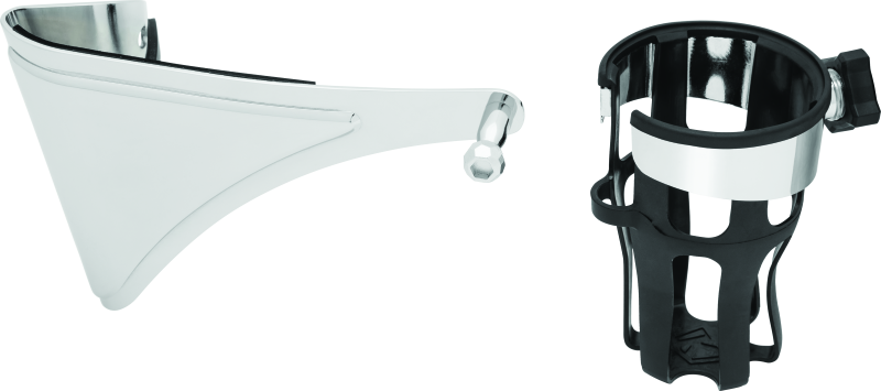 Kuryakyn Reflex Drink Holder Right Side HD Touring Passenger Mount 14 and Up Chrome Kuryakyn Reflex Drink Holder Right Side HD Touring Passenger Mount 14 and Up Chrome