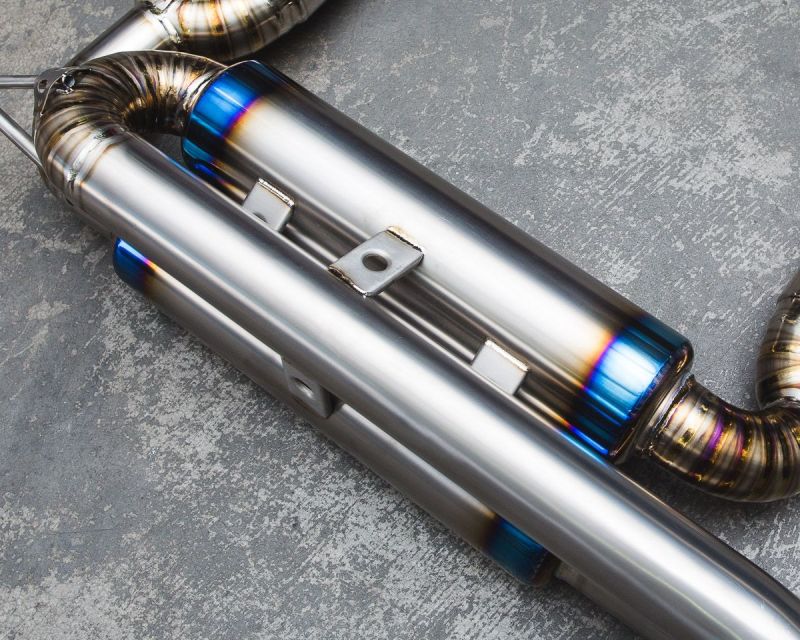 VR Performance 01-05 BMW M3 E46 Titanium Exhaust System- Quad Titanium Tips VR Performance 01-05 BMW M3 E46 Titanium Exhaust System- Quad Titanium Tips