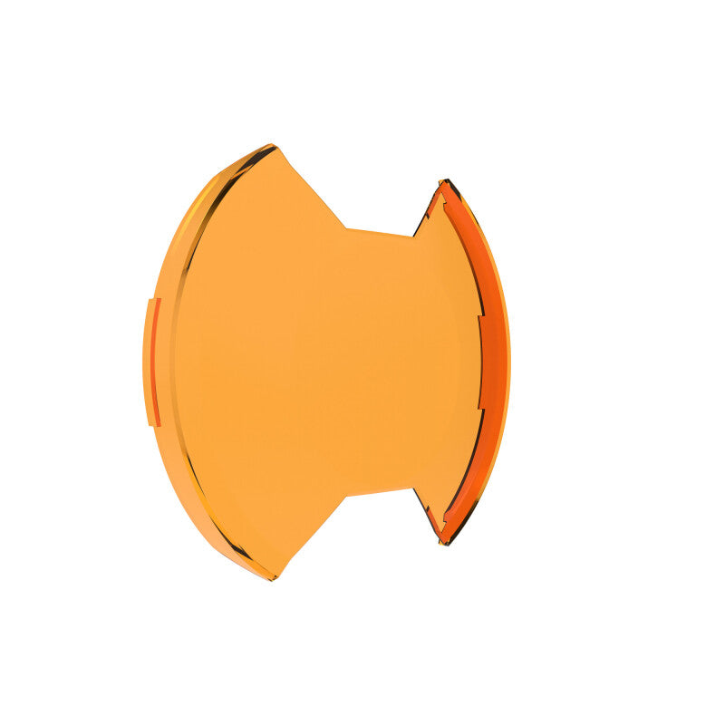 KC HiLiTES SlimLite 8in. LED Light Shield (Shield Only) - Amber KC HiLiTES SlimLite 8in. LED Light Shield (Shield Only) - Amber