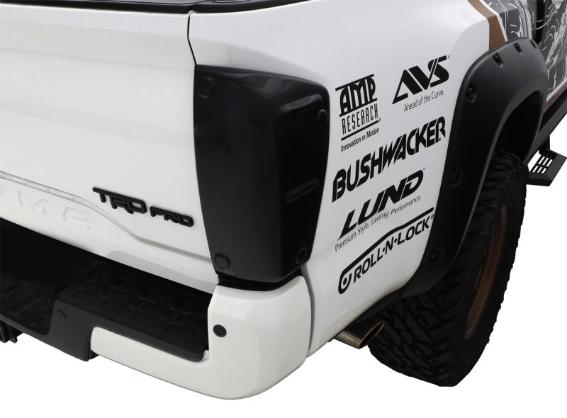 AVS 16-18 Toyota Tacoma Tail Shades Tail Light Covers - Smoke AVS 16-18 Toyota Tacoma Tail Shades Tail Light Covers - Smoke
