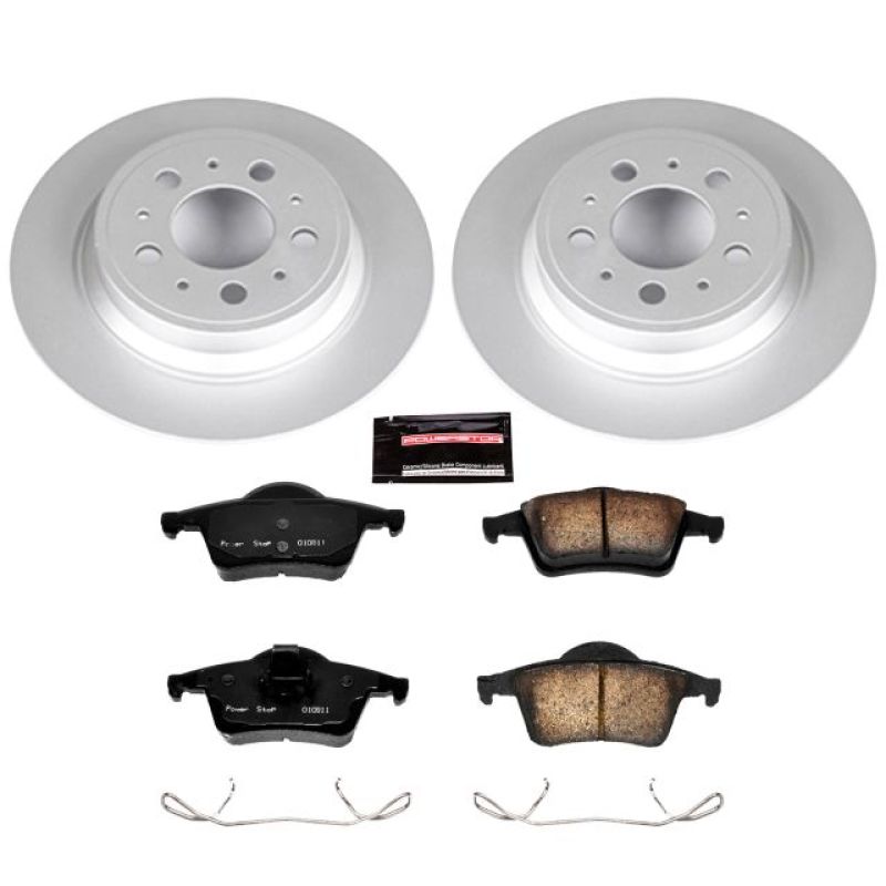 Power Stop 01-09 Volvo S60 Rear Z23 Evolution Sport Coated Brake Kit Power Stop 01-09 Volvo S60 Rear Z23 Evolution Sport Coated Brake Kit