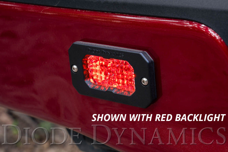Diode Dynamics Stage Series 2in LED Pod Sport - White Combo Flush RBL (Single) Diode Dynamics Stage Series 2in LED Pod Sport - White Combo Flush RBL (Single)