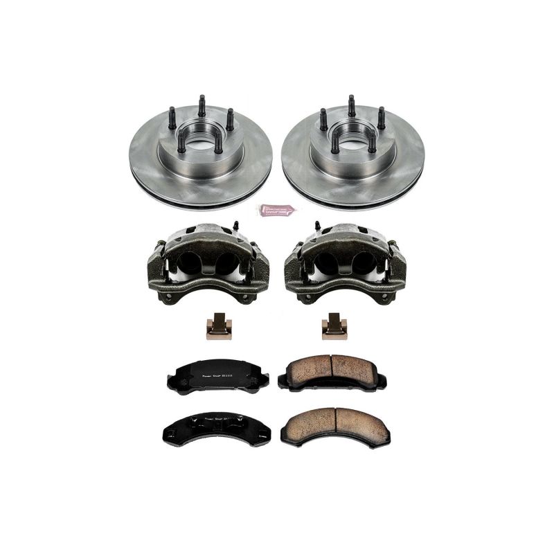 Power Stop 91-92 Ford Explorer Front Autospecialty Brake Kit w/Calipers Power Stop 91-92 Ford Explorer Front Autospecialty Brake Kit w/Calipers