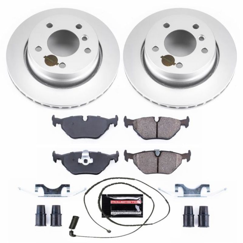 Power Stop 2000 BMW 323Ci Rear Z23 Evolution Sport Coated Brake Kit Power Stop 2000 BMW 323Ci Rear Z23 Evolution Sport Coated Brake Kit