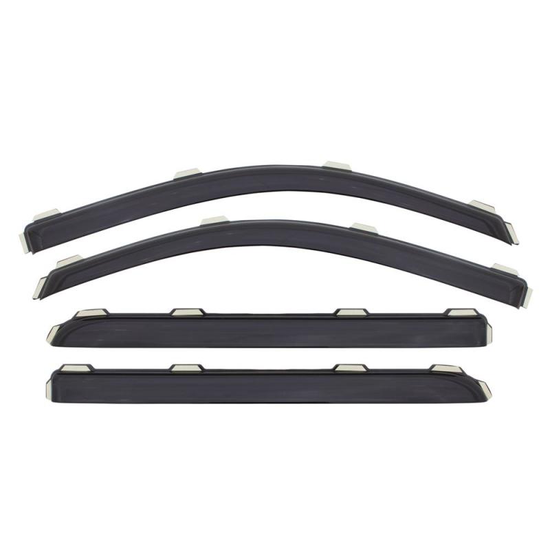 AVS 01-07 Ford Escape Ventvisor In-Channel Front & Rear Window Deflectors 4pc - Smoke AVS 01-07 Ford Escape Ventvisor In-Channel Front & Rear Window Deflectors 4pc - Smoke