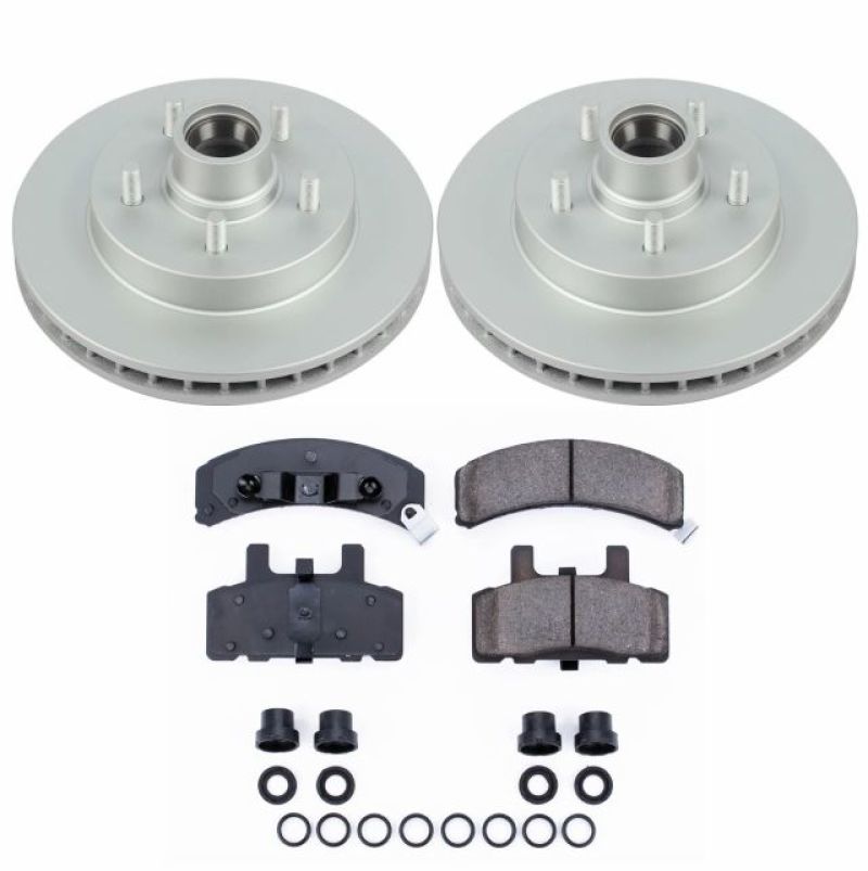 Power Stop 95-99 Chevrolet C1500 Front Z17 Evolution Geomet Coated Brake Kit Power Stop 95-99 Chevrolet C1500 Front Z17 Evolution Geomet Coated Brake Kit