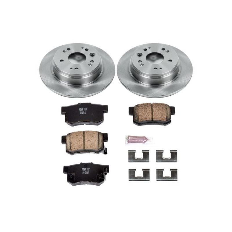 Power Stop 02-04 Honda CR-V Rear Autospecialty Brake Kit Power Stop 02-04 Honda CR-V Rear Autospecialty Brake Kit