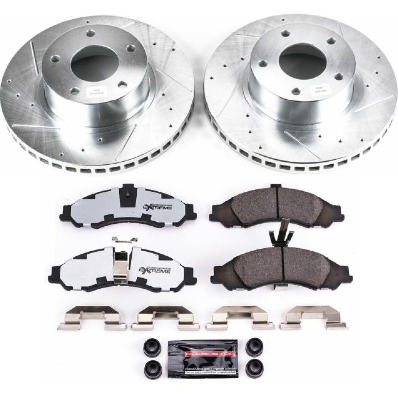Power Stop 2004 Pontiac GTO Front Z26 Street Warrior Brake Kit Power Stop 2004 Pontiac GTO Front Z26 Street Warrior Brake Kit