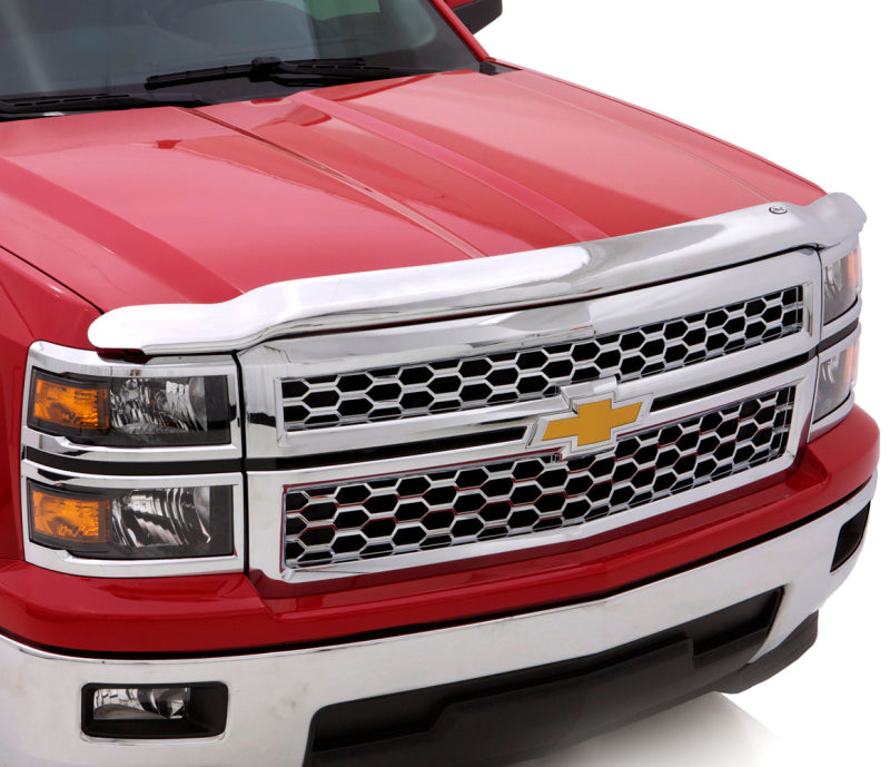 AVS 10-18 Dodge RAM 2500 High Profile Hood Shield - Chrome AVS 10-18 Dodge RAM 2500 High Profile Hood Shield - Chrome