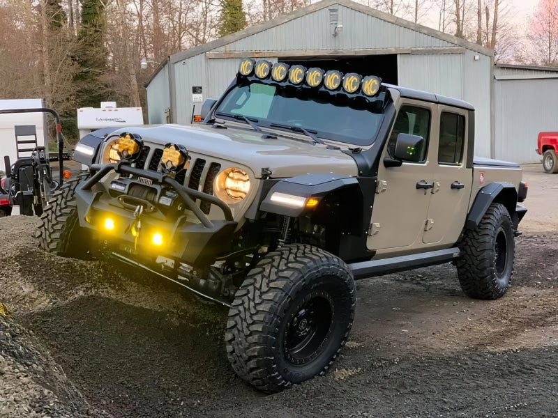 Oracle Jeep Wrangler JL Smoked Lens LED Front Sidemarkers SEE WARRANTY Oracle Jeep Wrangler JL Smoked Lens LED Front Sidemarkers SEE WARRANTY