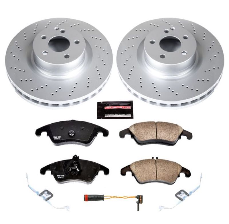 Power Stop 12-15 Mercedes-Benz C250 Front Z23 Evolution Sport Coated Brake Kit Power Stop 12-15 Mercedes-Benz C250 Front Z23 Evolution Sport Coated Brake Kit