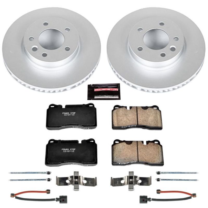 Power Stop 06-17 Volkswagen Touareg Front Z23 Evolution Sport Coated Brake Kit Power Stop 06-17 Volkswagen Touareg Front Z23 Evolution Sport Coated Brake Kit