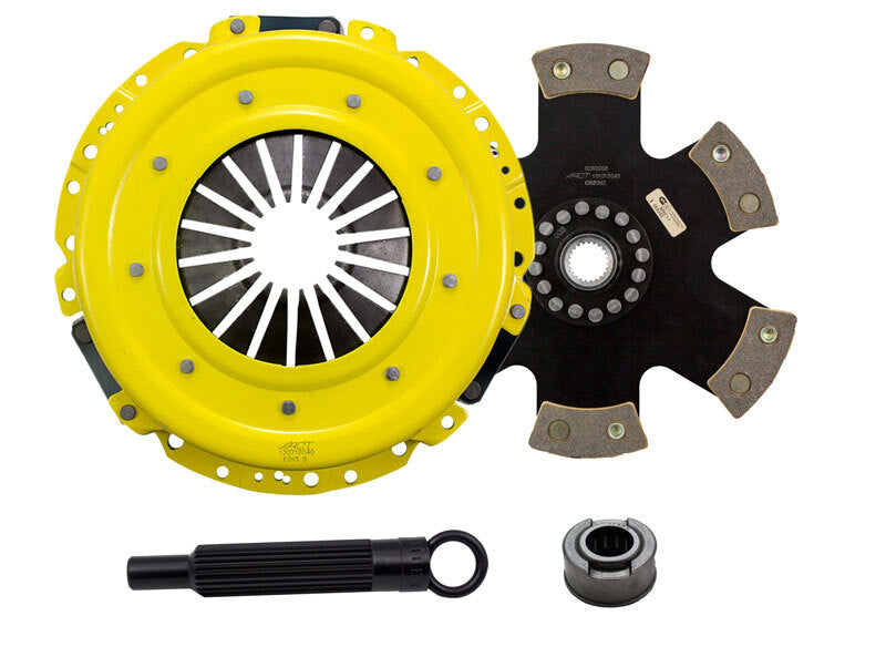ACT 2011 Ford Mustang Sport/Race Rigid 6 Pad Clutch Kit ACT 2011 Ford Mustang Sport/Race Rigid 6 Pad Clutch Kit