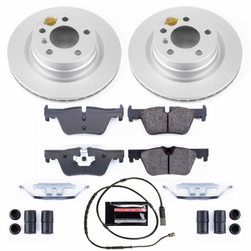 Power Stop 14-16 BMW 228i Rear Z23 Evolution Sport Coated Brake Kit Power Stop 14-16 BMW 228i Rear Z23 Evolution Sport Coated Brake Kit