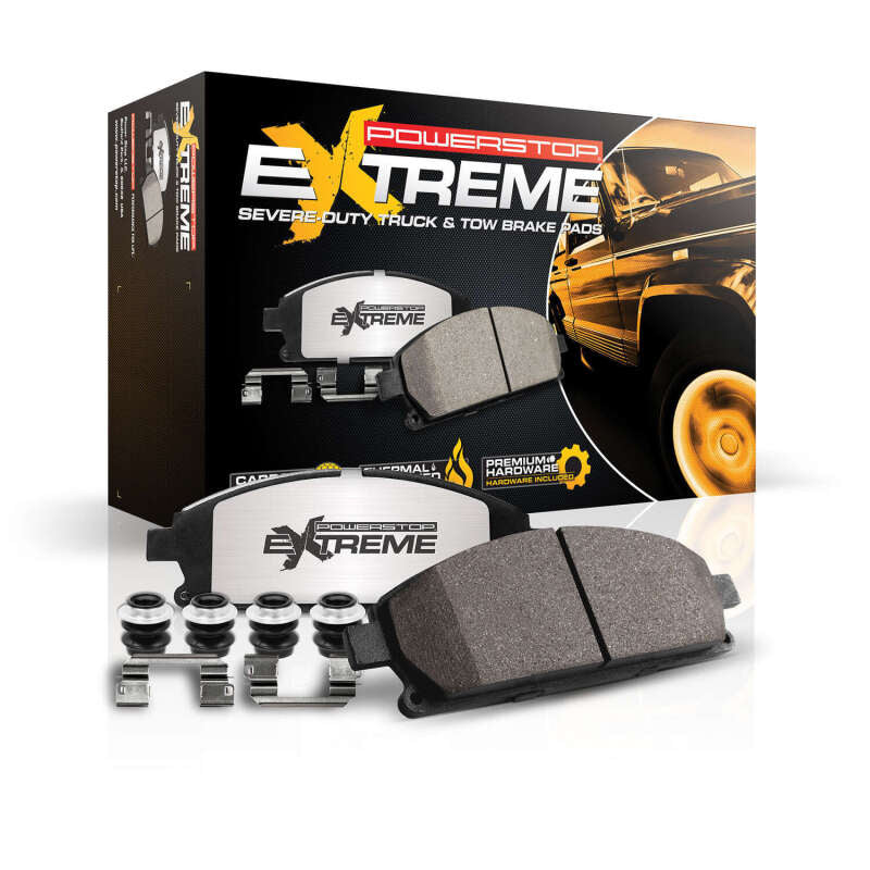 Power Stop 20-21 Toyota Highlander Rear Z36 Truck & Tow Brake Pads w/Hardware Power Stop 20-21 Toyota Highlander Rear Z36 Truck & Tow Brake Pads w/Hardware