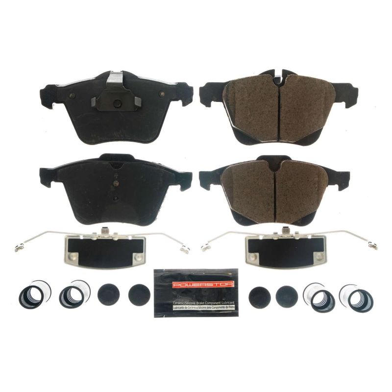 Power Stop 14-19 Jaguar F-Type Front Z23 Evolution Sport Brake Pads w/Hardware Power Stop 14-19 Jaguar F-Type Front Z23 Evolution Sport Brake Pads w/Hardware