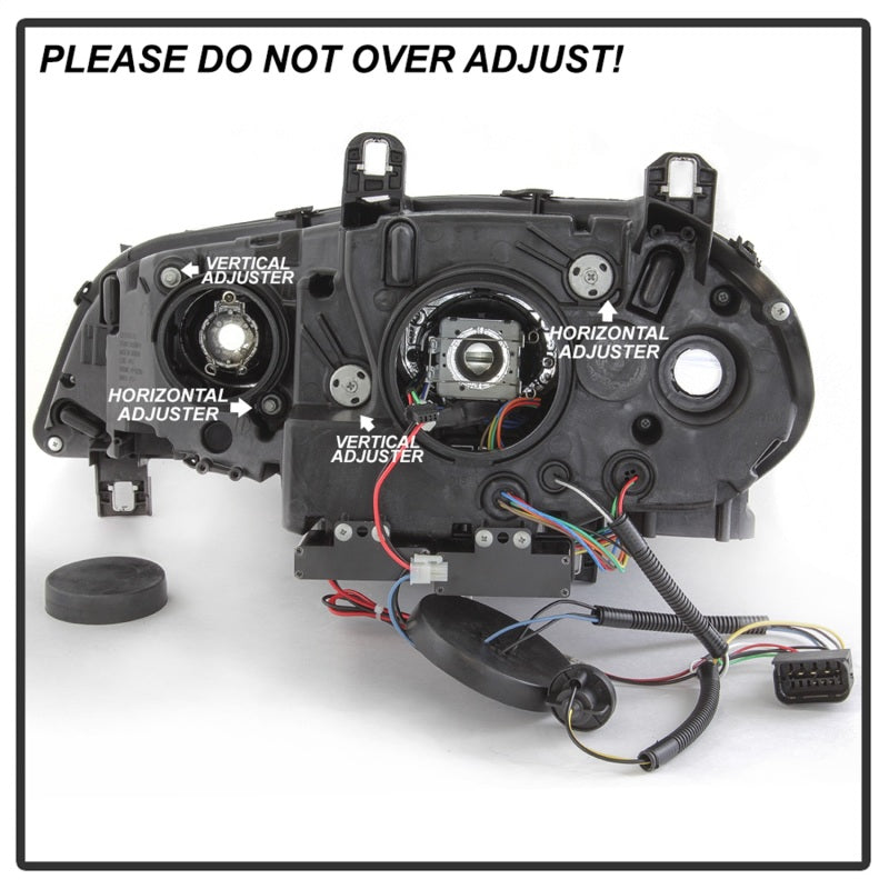 Spyder 07-10 BMW X5 E70 (HID Models Only) Projector Headlights - Black PRO-YD-BMWE7007-AFSHID-BK Spyder 07-10 BMW X5 E70 (HID Models Only) Projector Headlights - Black PRO-YD-BMWE7007-AFSHID-BK