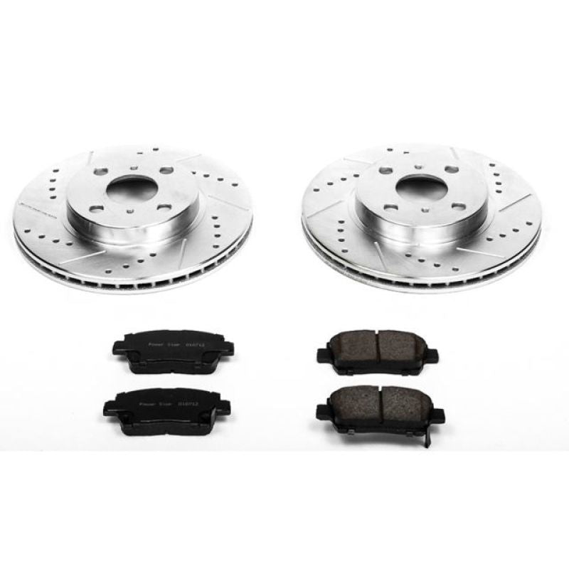 Power Stop 01-05 Toyota Echo Front Z23 Evolution Sport Brake Kit Power Stop 01-05 Toyota Echo Front Z23 Evolution Sport Brake Kit