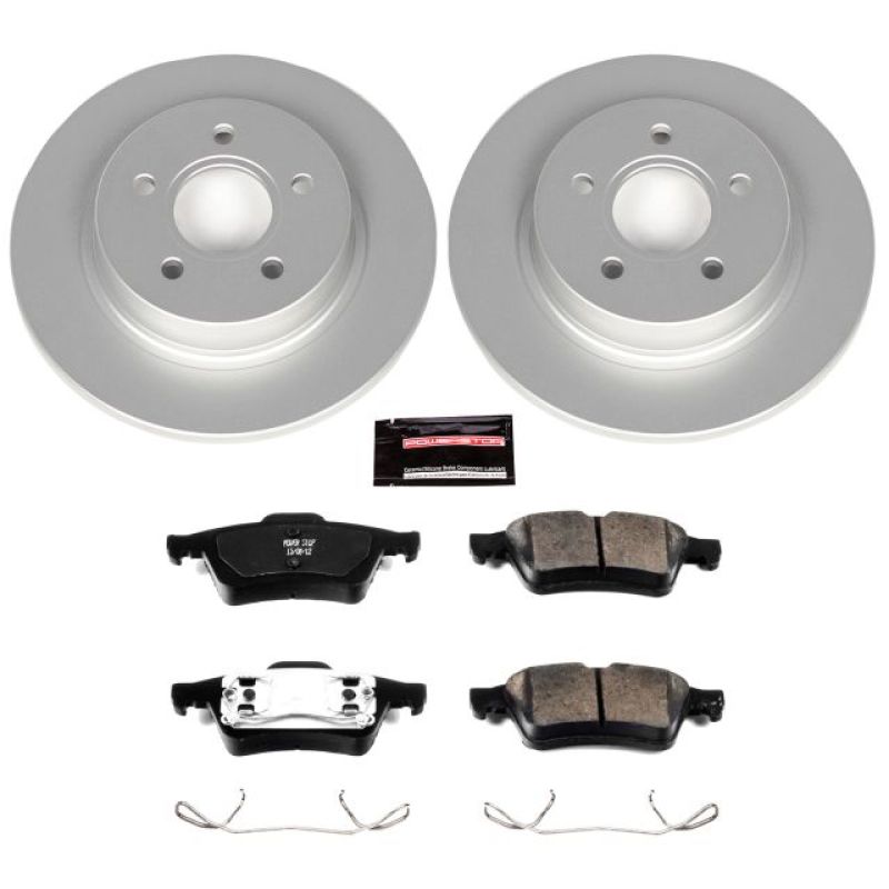 Power Stop 04-05 Volvo S40 Rear Z23 Evolution Sport Coated Brake Kit Power Stop 04-05 Volvo S40 Rear Z23 Evolution Sport Coated Brake Kit