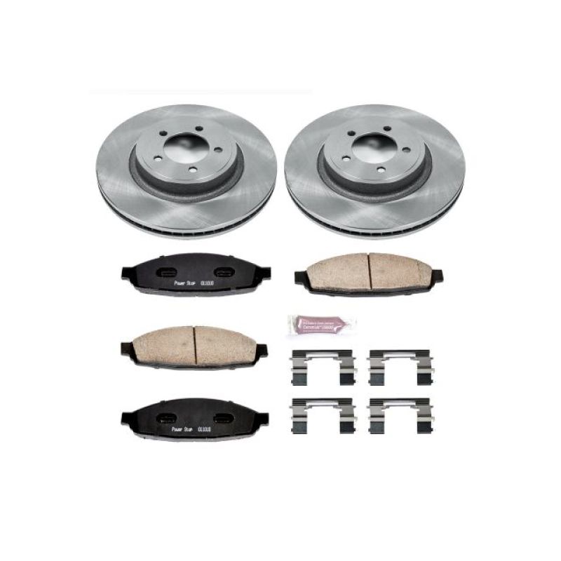 Power Stop 03-05 Lincoln Aviator Front Autospecialty Brake Kit Power Stop 03-05 Lincoln Aviator Front Autospecialty Brake Kit