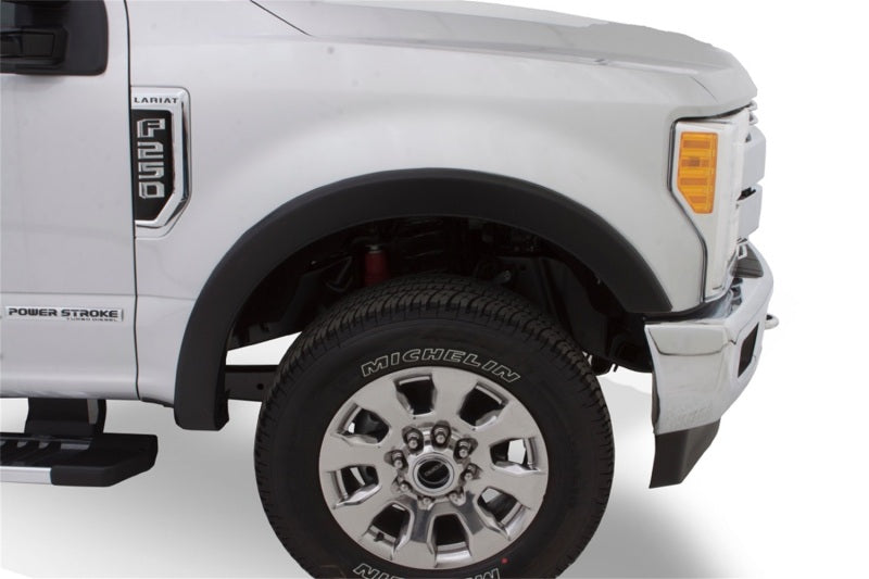 Bushwacker 16-18 Nissan Titan XD Pocket Style Flares 2pc 78.0in Bed - Black Bushwacker 16-18 Nissan Titan XD Pocket Style Flares 2pc 78.0in Bed - Black