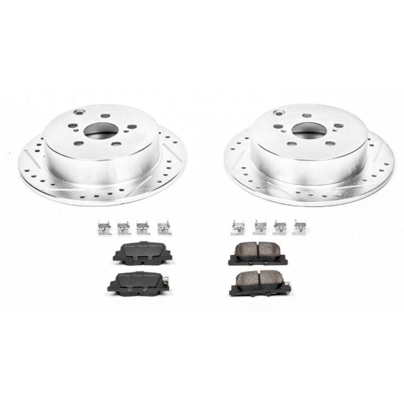 Power Stop 05-10 Scion tC Rear Z23 Evolution Sport Brake Kit Power Stop 05-10 Scion tC Rear Z23 Evolution Sport Brake Kit