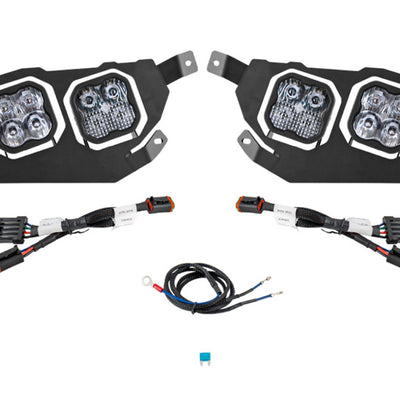 Diode Dynamics 14-23 Polaris RZR XP SS3 LED Headlight Kit - Sport White ABL