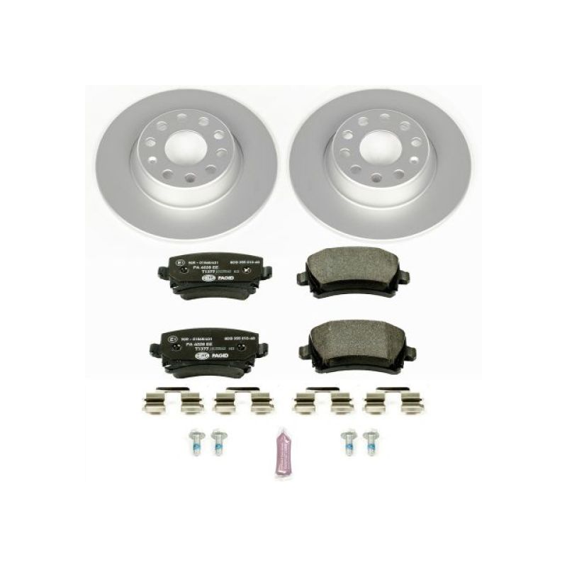 Power Stop 06-09 Audi A3 Rear Euro-Stop Brake Kit Power Stop 06-09 Audi A3 Rear Euro-Stop Brake Kit