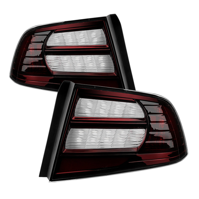 Xtune Acura Tl 04-08 OEM Style Tail Lights Red Smoked ALT-JH-ATL07-OE-RSM Xtune Acura Tl 04-08 OEM Style Tail Lights Red Smoked ALT-JH-ATL07-OE-RSM