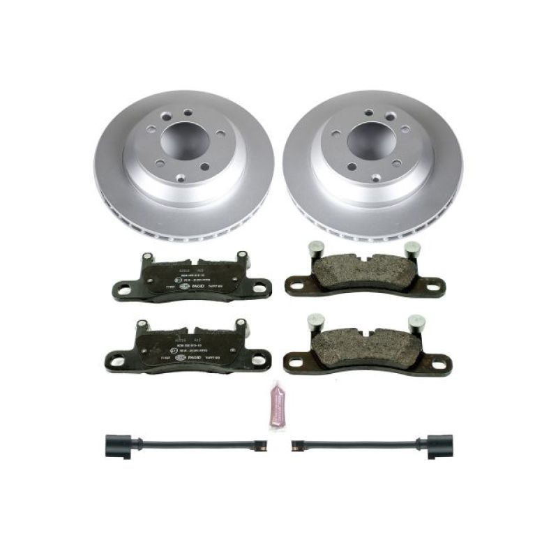 Power Stop 11-18 Porsche Cayenne Rear Euro-Stop Brake Kit Power Stop 11-18 Porsche Cayenne Rear Euro-Stop Brake Kit
