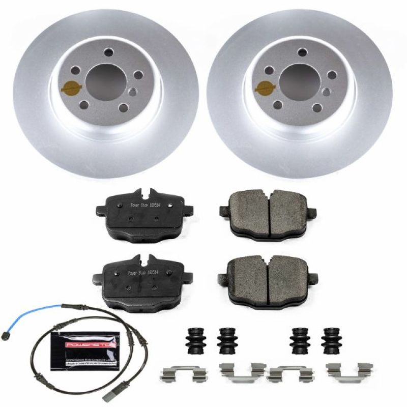 Power Stop 11-16 BMW 550i Rear Z23 Evolution Sport Coated Brake Kit Power Stop 11-16 BMW 550i Rear Z23 Evolution Sport Coated Brake Kit