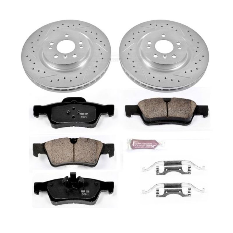 Power Stop 10-11 Mercedes-Benz ML450 Rear Z23 Evolution Sport Brake Kit Power Stop 10-11 Mercedes-Benz ML450 Rear Z23 Evolution Sport Brake Kit