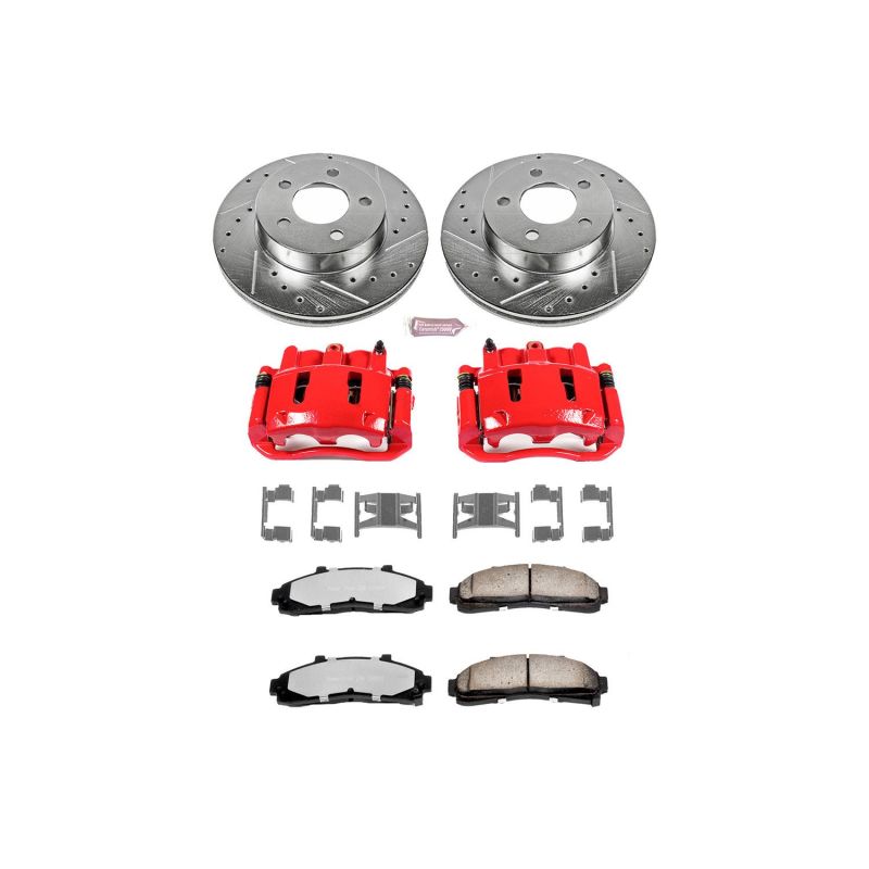Power Stop 95-01 Ford Explorer Front Z36 Truck & Tow Brake Kit w/Calipers Power Stop 95-01 Ford Explorer Front Z36 Truck & Tow Brake Kit w/Calipers