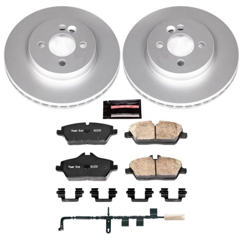 Power Stop 07-10 Mini Cooper Front Z23 Evolution Sport Coated Brake Kit Power Stop 07-10 Mini Cooper Front Z23 Evolution Sport Coated Brake Kit