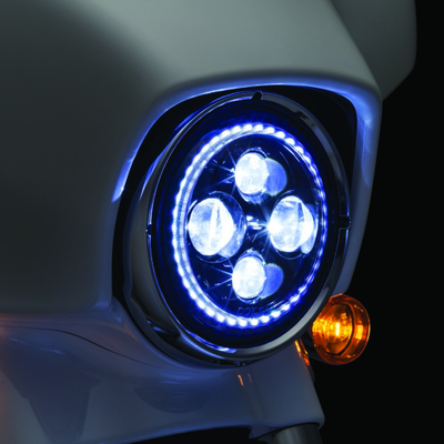 Kuryakyn Orbit Vision 7inch Led Headlight