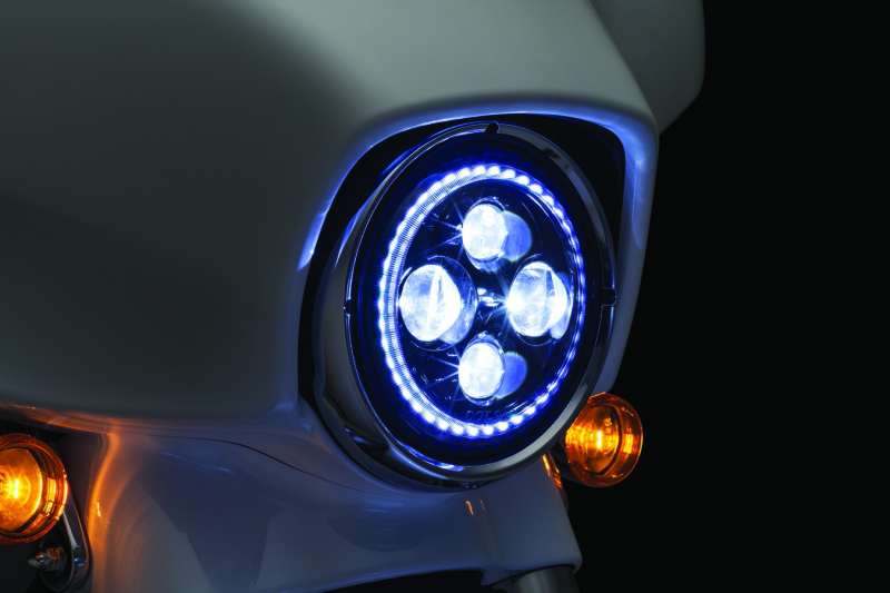 Kuryakyn Orbit Vision 7inch Led Headlight Kuryakyn Orbit Vision 7inch Led Headlight