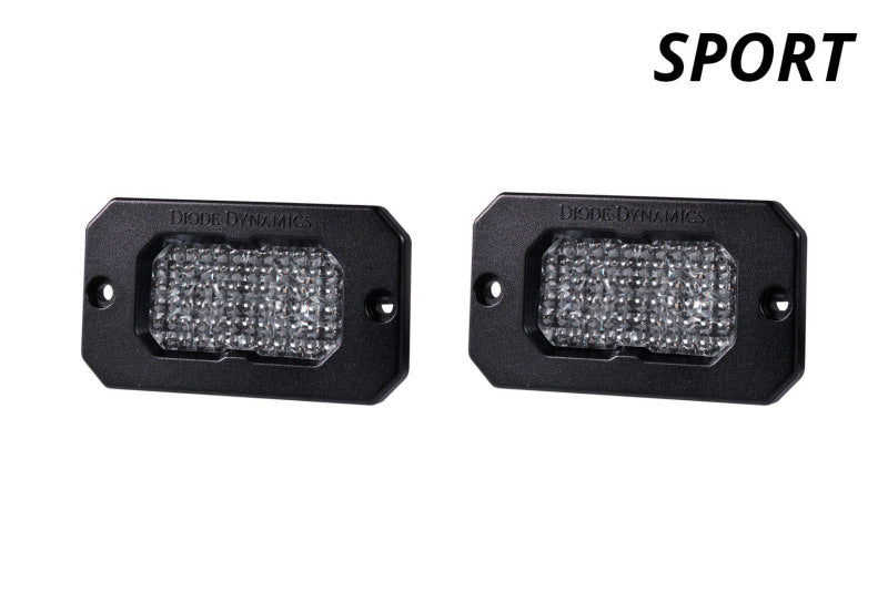 Diode Dynamics Stage Series 2 In LED Pod Sport - White Flood Flush RBL (Pair) Diode Dynamics Stage Series 2 In LED Pod Sport - White Flood Flush RBL (Pair)