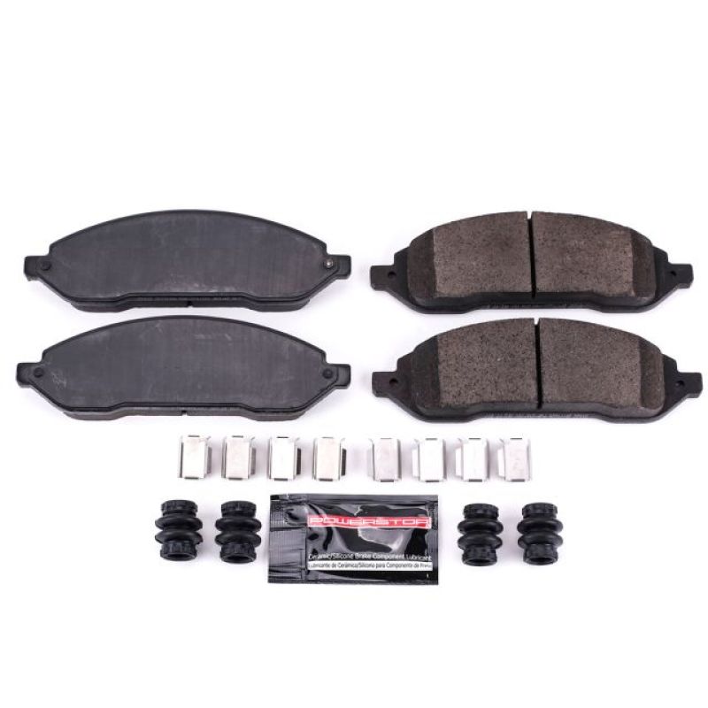 Power Stop 04-07 Ford Freestar Front Z23 Evolution Sport Brake Pads w/Hardware Power Stop 04-07 Ford Freestar Front Z23 Evolution Sport Brake Pads w/Hardware