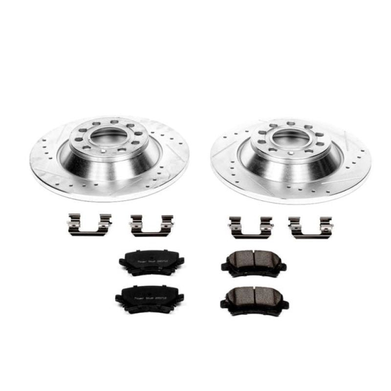 Power Stop 05-11 Audi A6 Rear Z23 Evolution Sport Brake Kit Power Stop 05-11 Audi A6 Rear Z23 Evolution Sport Brake Kit