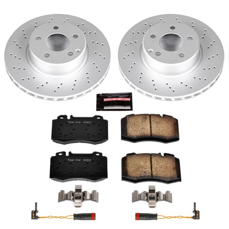 Power Stop 03-06 Mercedes-Benz CL500 Front Z23 Evolution Sport Coated Brake Kit Power Stop 03-06 Mercedes-Benz CL500 Front Z23 Evolution Sport Coated Brake Kit