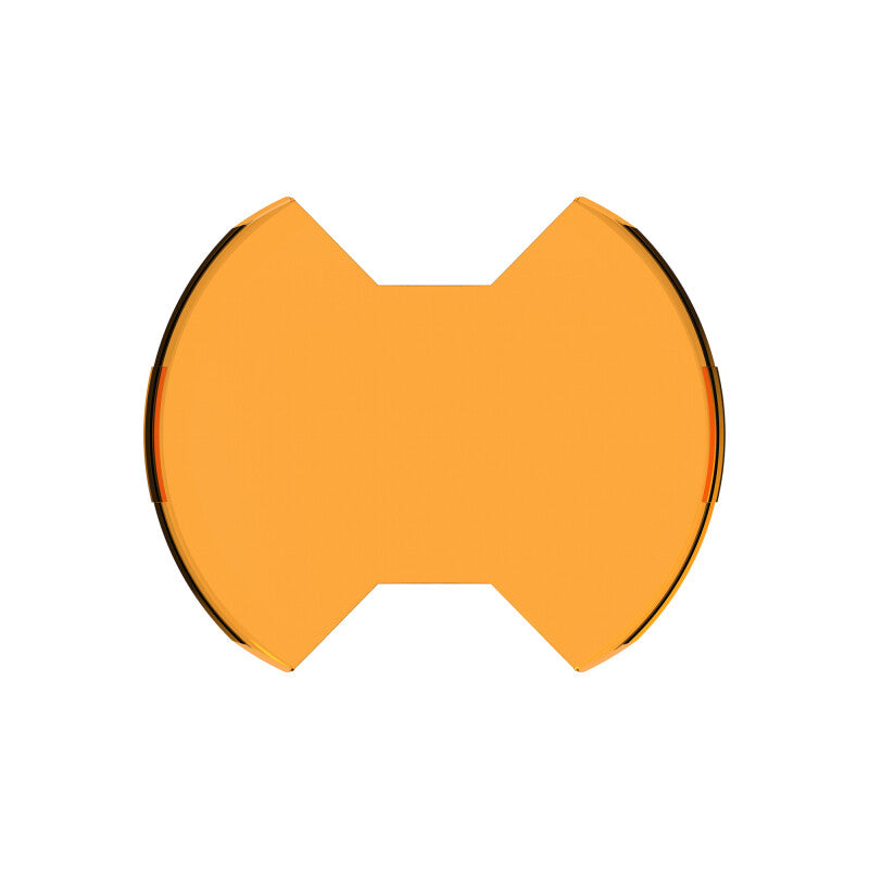 KC HiLiTES SlimLite 8in. LED Light Shield (Shield Only) - Amber KC HiLiTES SlimLite 8in. LED Light Shield (Shield Only) - Amber