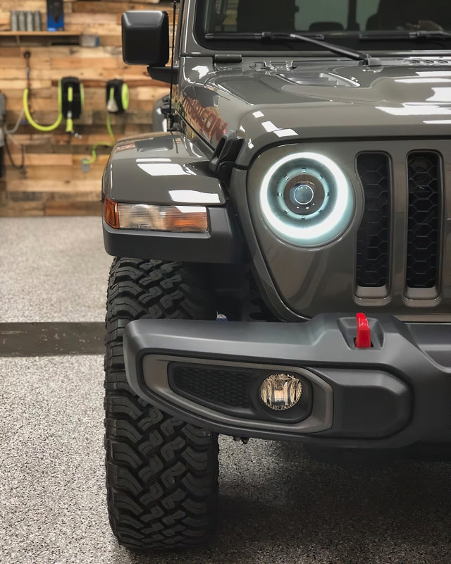 Oracle Oculus Bi-LED Projector Headlights for Jeep JL/Gladiator JT - Matte Blk - 5500K Oracle Oculus Bi-LED Projector Headlights for Jeep JL/Gladiator JT - Matte Blk - 5500K
