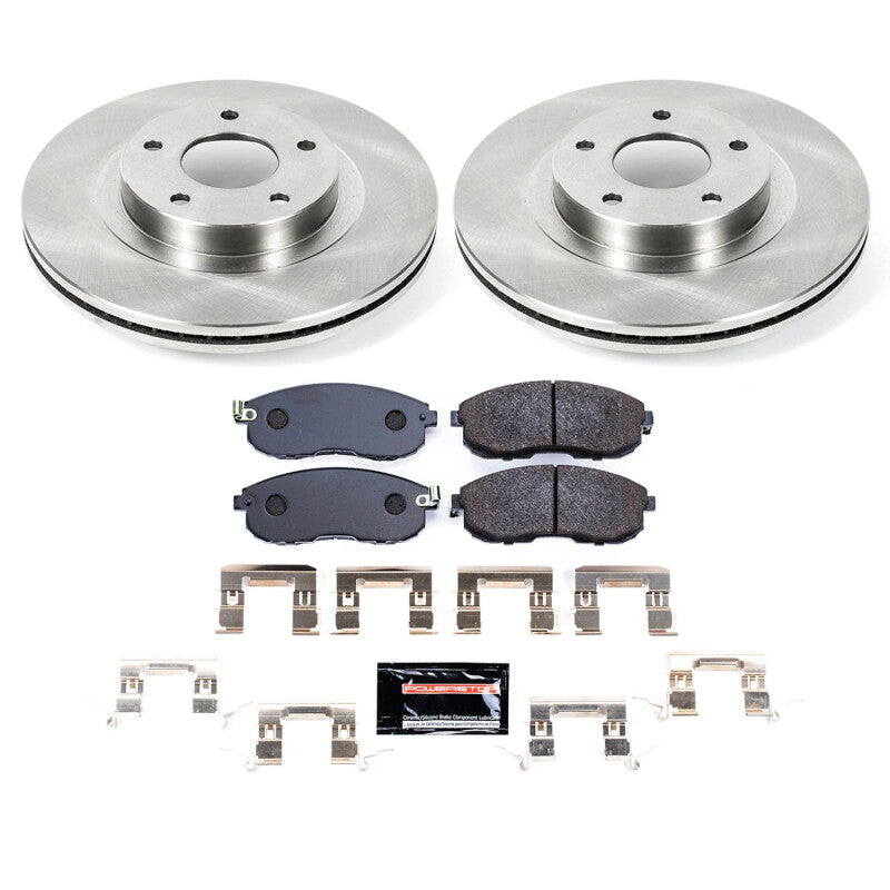 Power Stop 02-04 Infiniti I35 Front Track Day Brake Kit Power Stop 02-04 Infiniti I35 Front Track Day Brake Kit