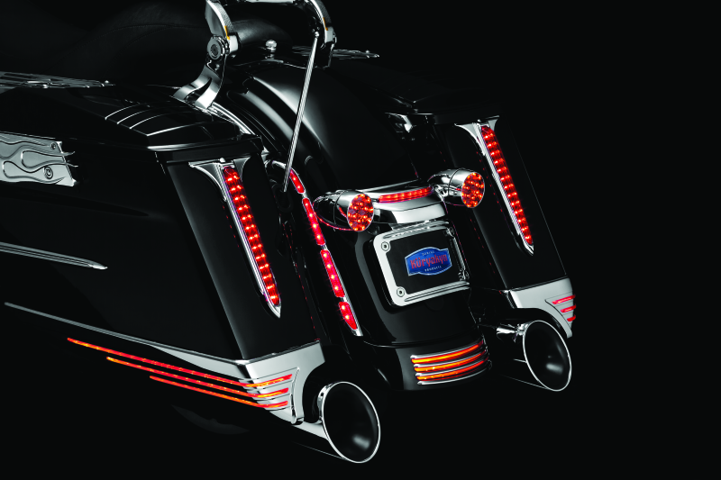 Kuryakyn L.E.D. Turn Signal Bar Filler Panel Red Kuryakyn L.E.D. Turn Signal Bar Filler Panel Red