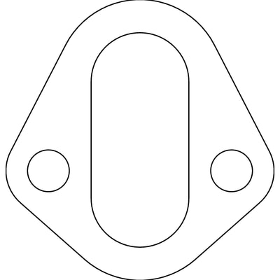 Cometic Chrysler/Ford/GM Fuel Pump Gaskets .031in Fiber - 2 Bolt - 10 Pack