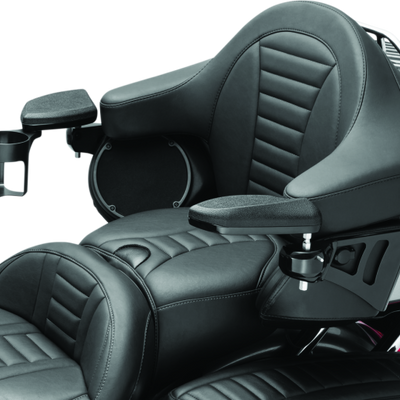 Kuryakyn Passenger Armrests 14-23 Touring & Tri Glide Black
