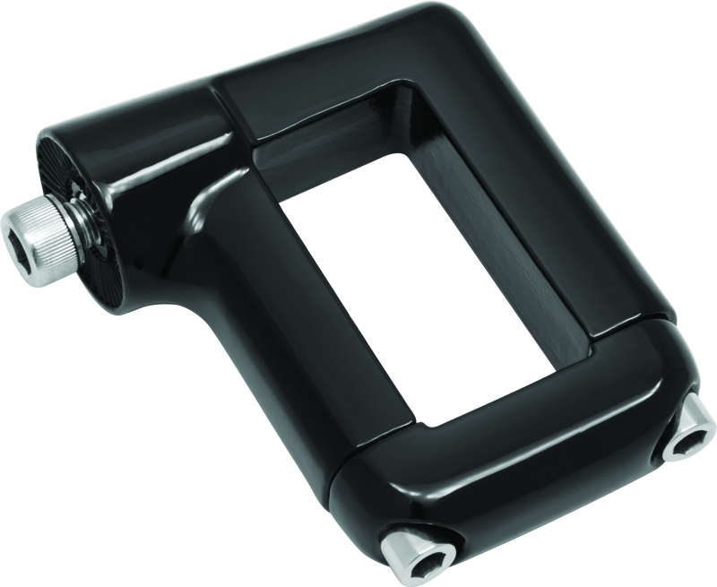 Kuryakyn Side Mount License Plate Clamp Black Kuryakyn Side Mount License Plate Clamp Black